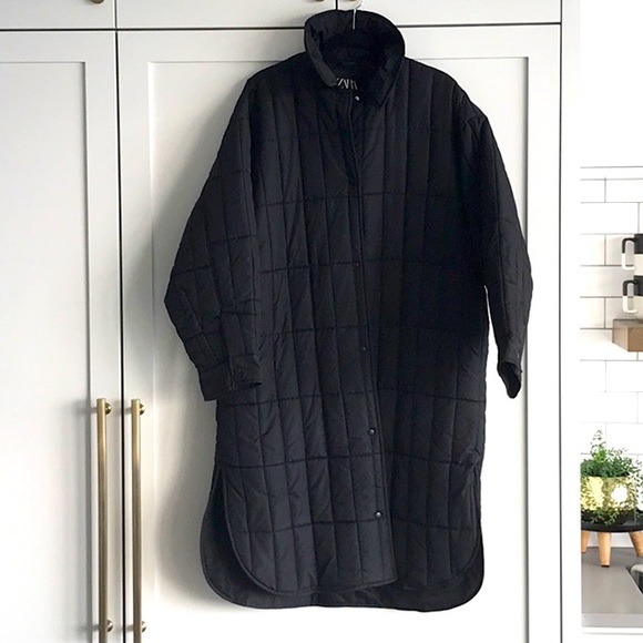Zara Jackets & Blazers - Zara Quilted coat size medium
